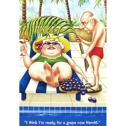 Greeting Card - On Vacation