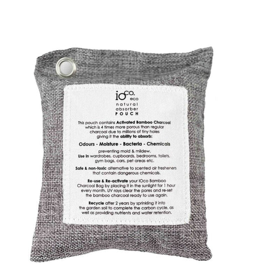 IOco Bamboo Charcoal Natural Absorber - Grey