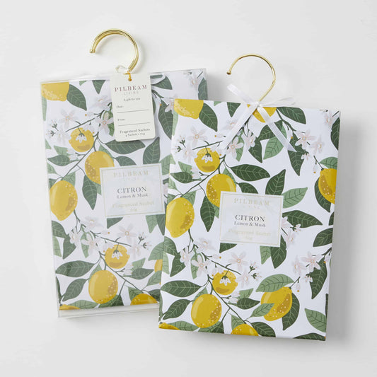 Citron Scented Hanging Sachets