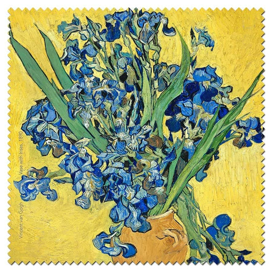 Microfibre Cloth - Blue Irises