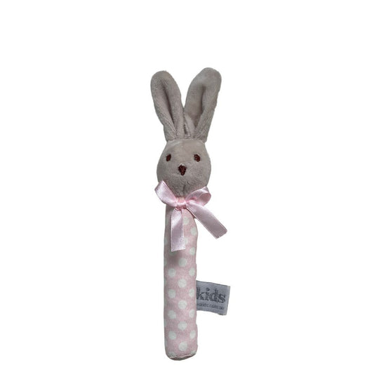 Bunny Rattle Mini - Pink