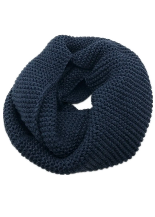 Knitted Snood - Navy