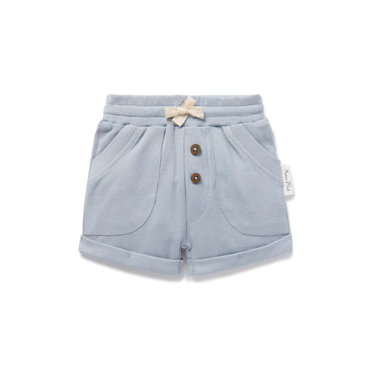 Zen Pocket Shorts - Zen Blue