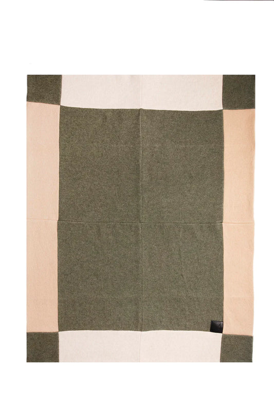 Pure Cashmere Baby Blanket - Green