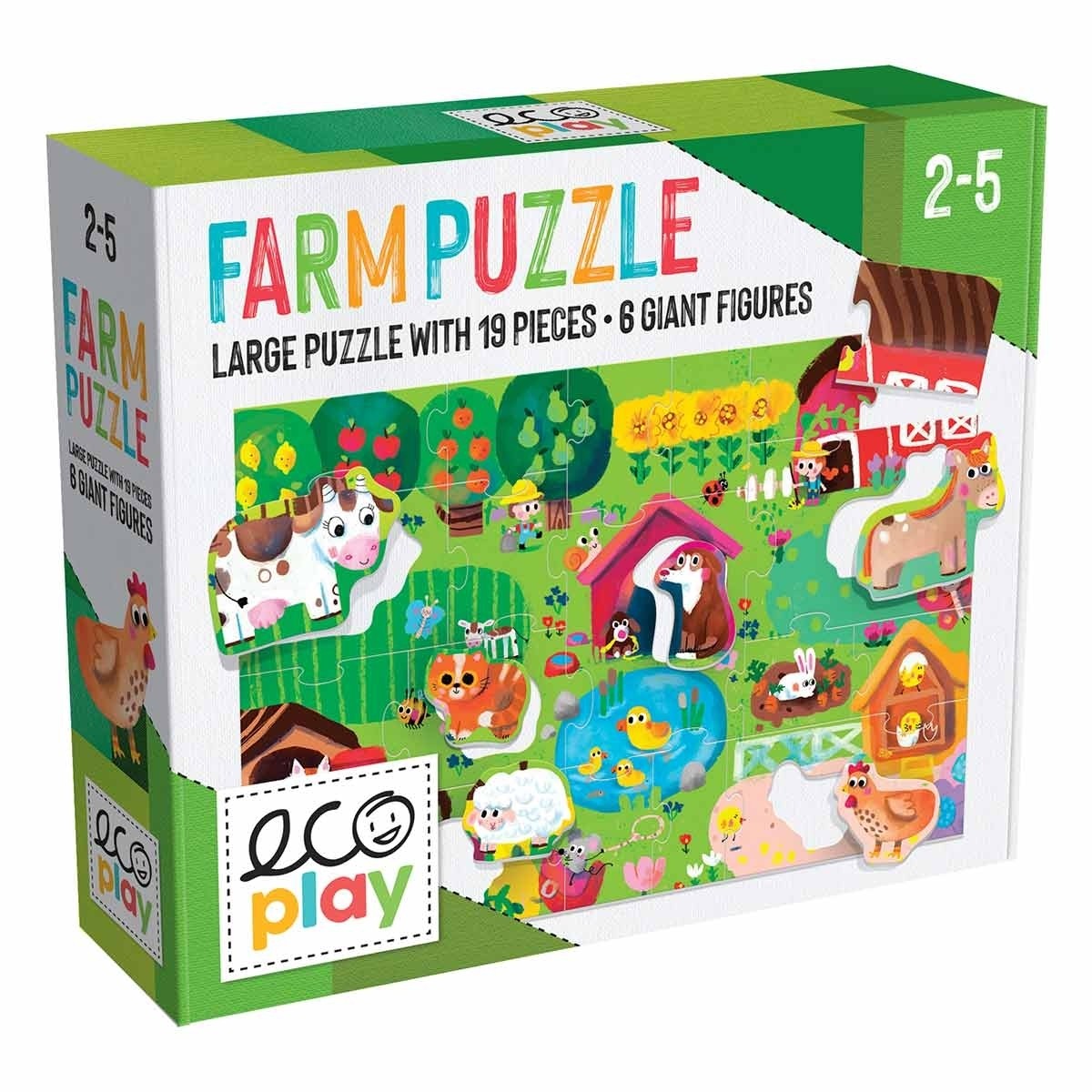 Eco Play - Shapes Puzzle Farm