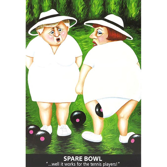 Greeting Card - Spare Bowl