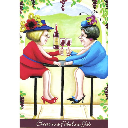 Greeting Card - Winery Gals