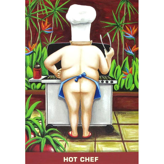 Greeting Card - Hot Chef