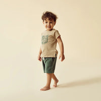 Moss Organic Terry Shorts