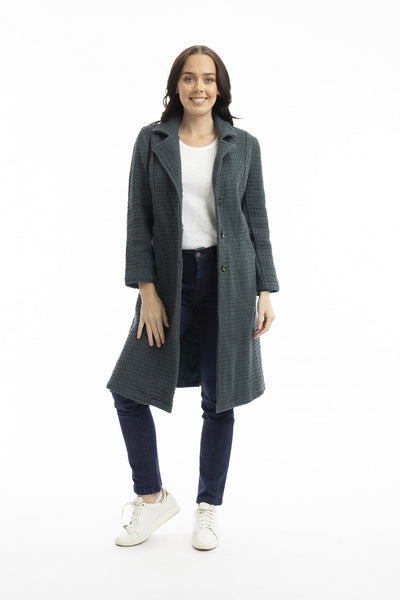 Olive Long Coat