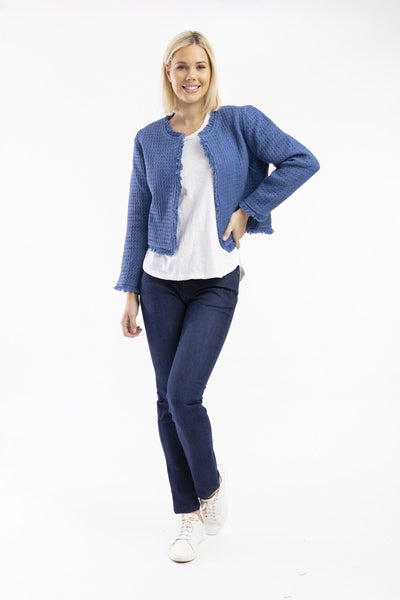 Blue Chanel Coat