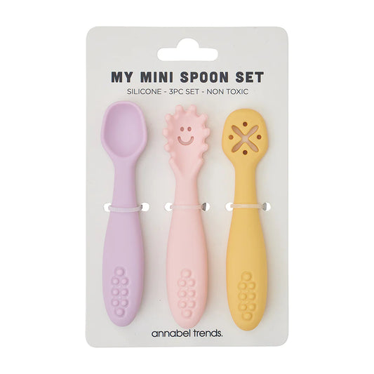 Silicone Cutlery Set - Sunset