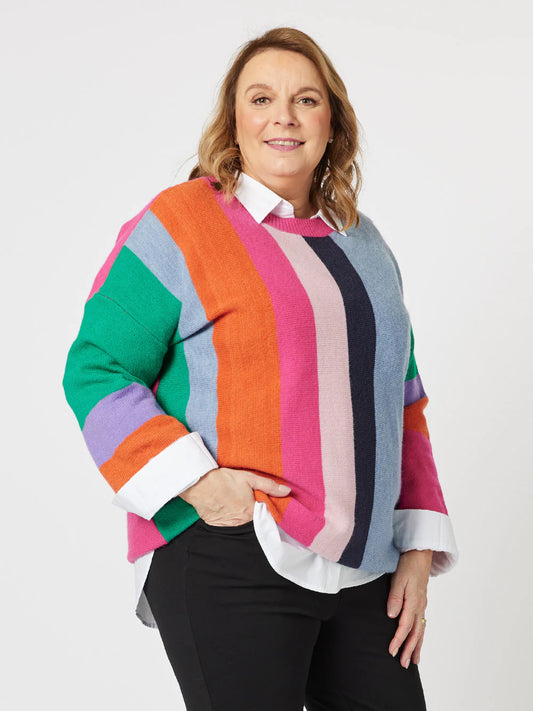 Rainbow Stripe Knit