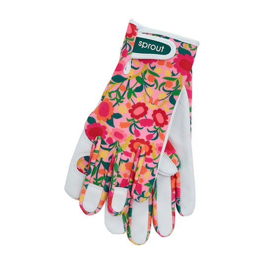 Goatskin Gloves - Flower Patch