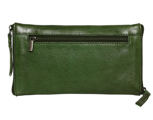 Leather Optical/Phone Case - Grass