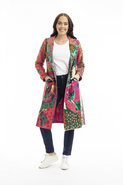 Flora Digital Long Coat