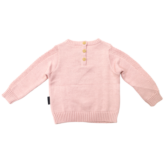 Cable Knit Sweater - Lotus