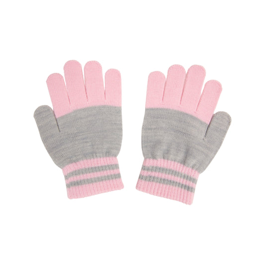 Essentials Gloves - Pink/Grey