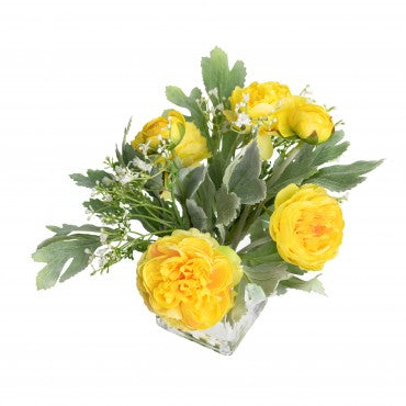Ranunculus Arrangement - Yellow