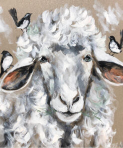 Woolly Sheep Magnet