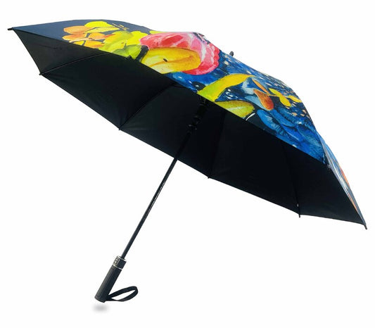 Big Golf Umbrella - Red Tailed Black Cockatoo