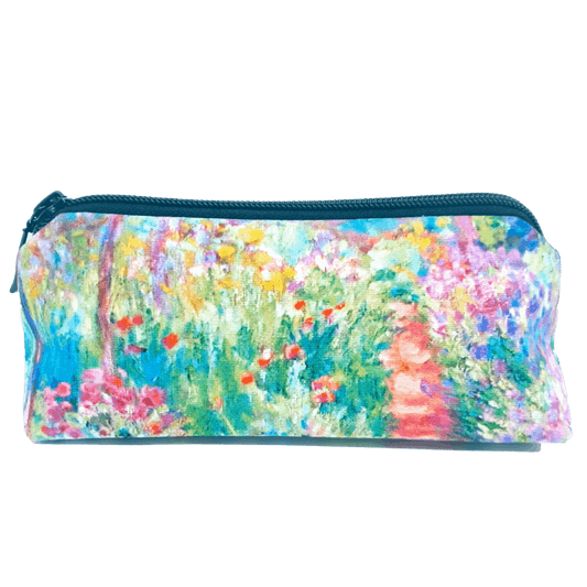 Velour Pouch - Garden of Giverny