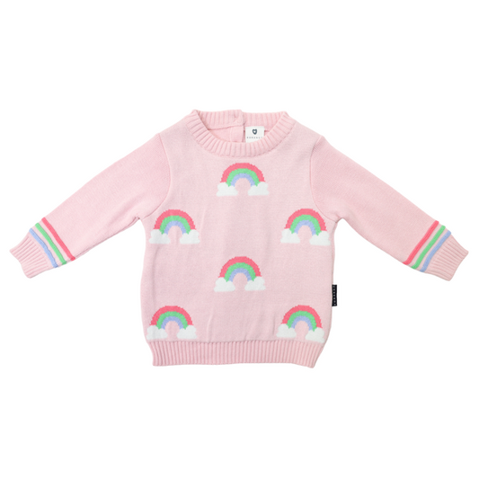 Rainbow Knit - Pink