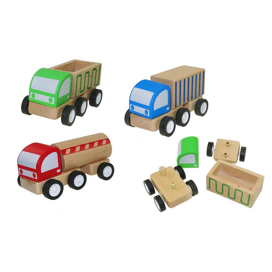 Wooden Assembly Trucks