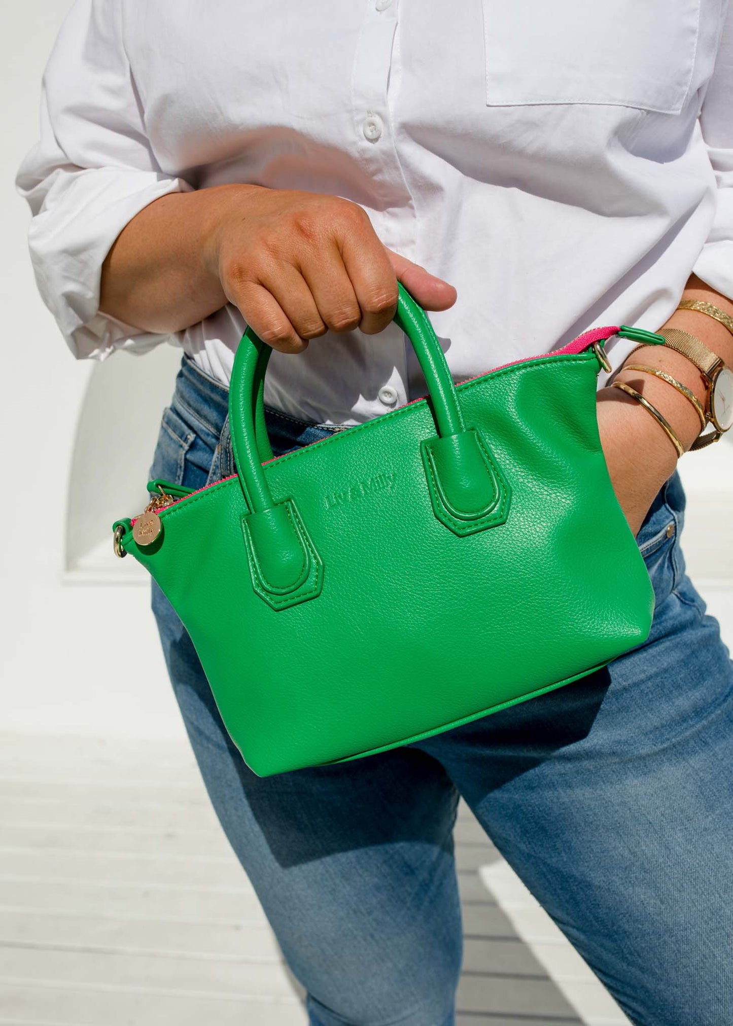 Mini Charlotte Handbag - Green