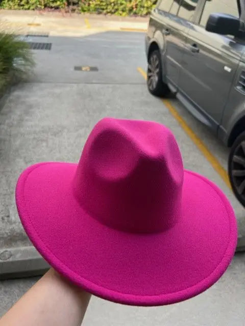 Jazz Hat - Hot Pink