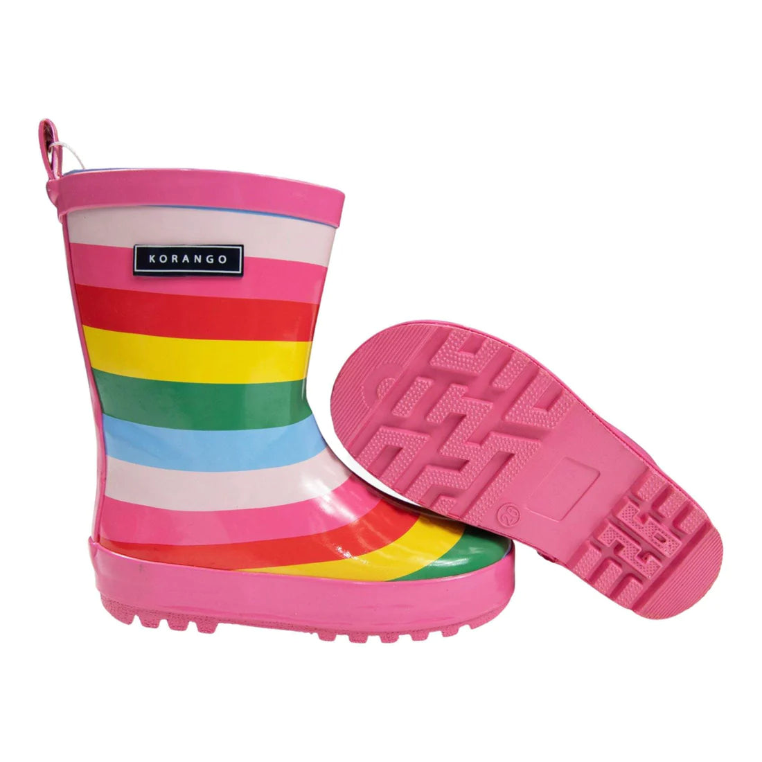 Rainbow Stripe Gumboots
