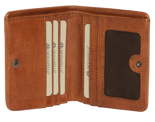 Soft Cow Leather Small Wallet - Assorted
