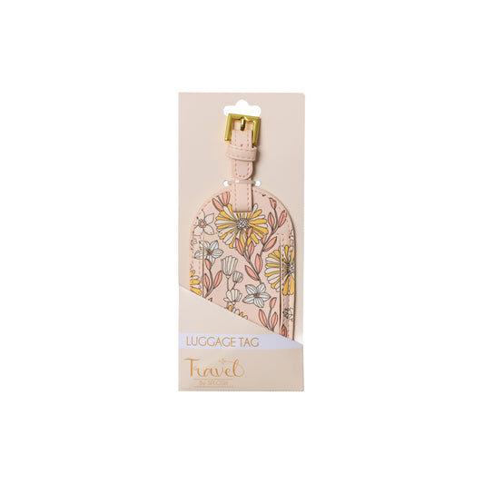 Travel Luggage Tag - Floral