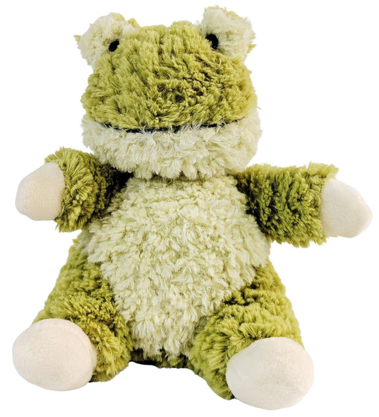 Curly Frog Plush - Green