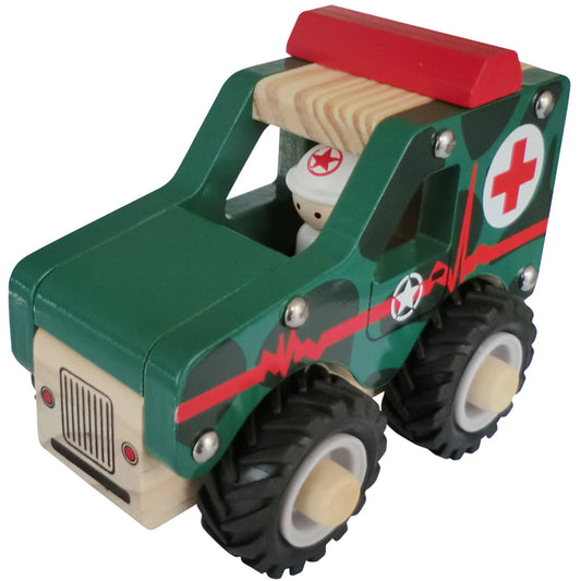 Wooden Brrm-Brrm Emergency Vehicles | Ambulance