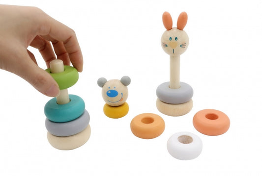 Wooden Stacking Toy - Assorted
