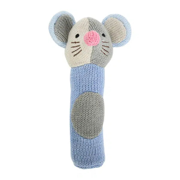 Knit Hand Ratttle - Assorted