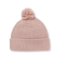 Rose Knit Beanie - Rose