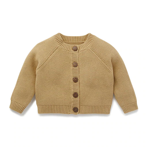 Taupe Chucky Knit Cardigan