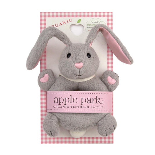 Apple Park Soft Rattle | Assorted