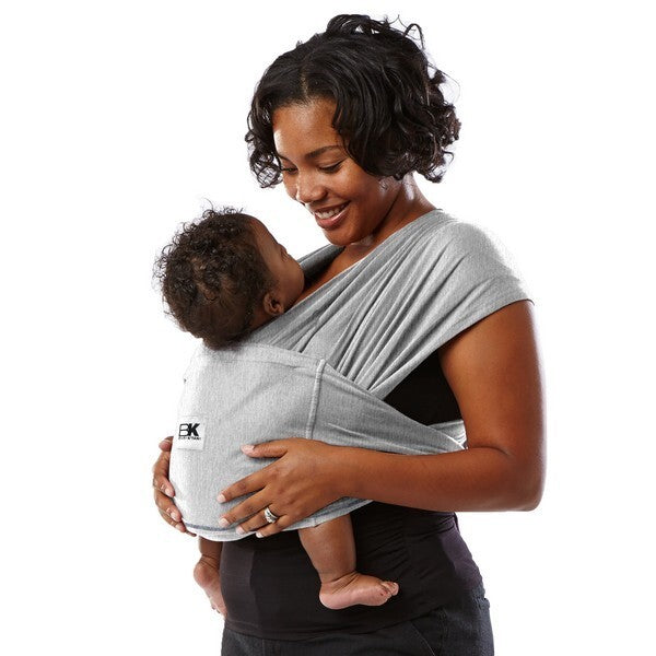 Baby K'tan Cotton Wrap Baby Carrier - Heather Grey