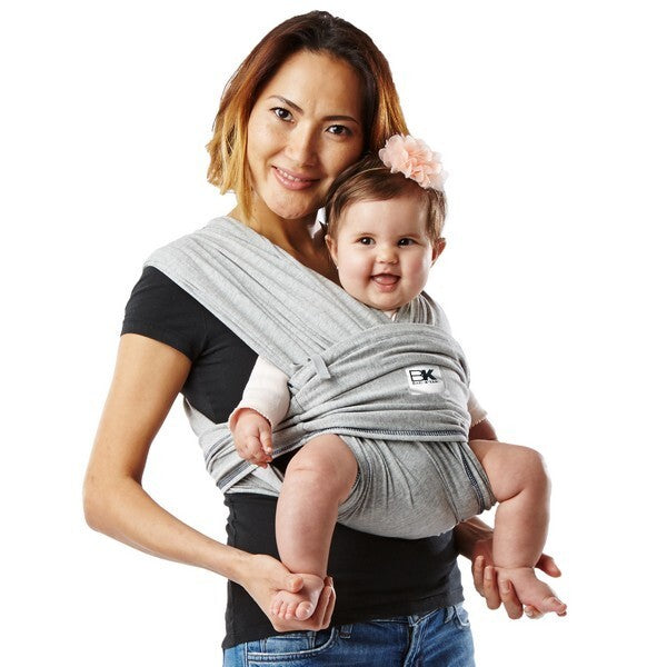 Baby K'tan Cotton Wrap Baby Carrier - Heather Grey