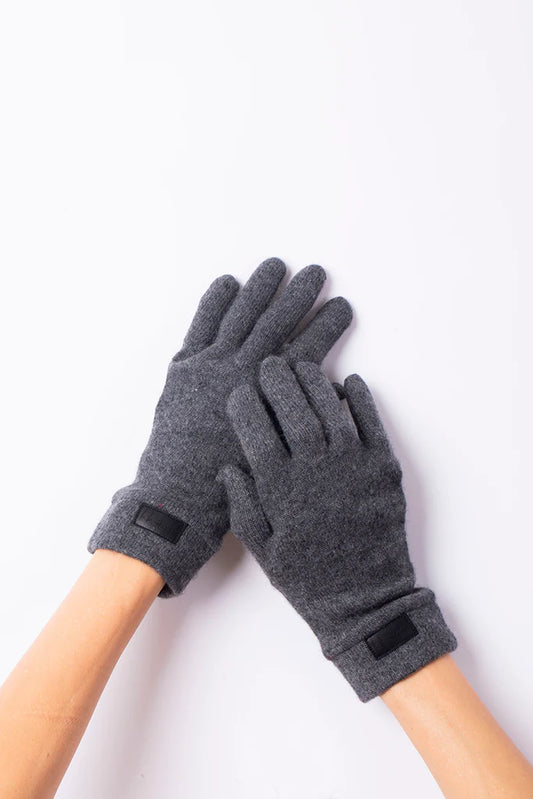 Cashmere Gloves - Dark Gray
