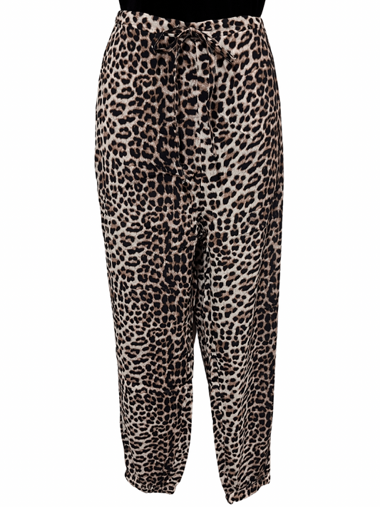 Leopard Tapered Pant