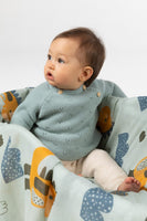 Cotton Swaddle - Dino
