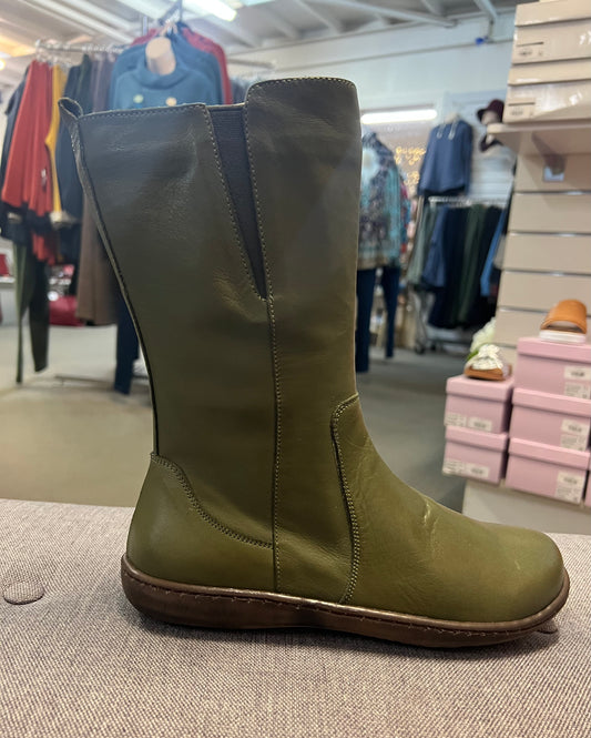 Tallz Boot - Olive Leather