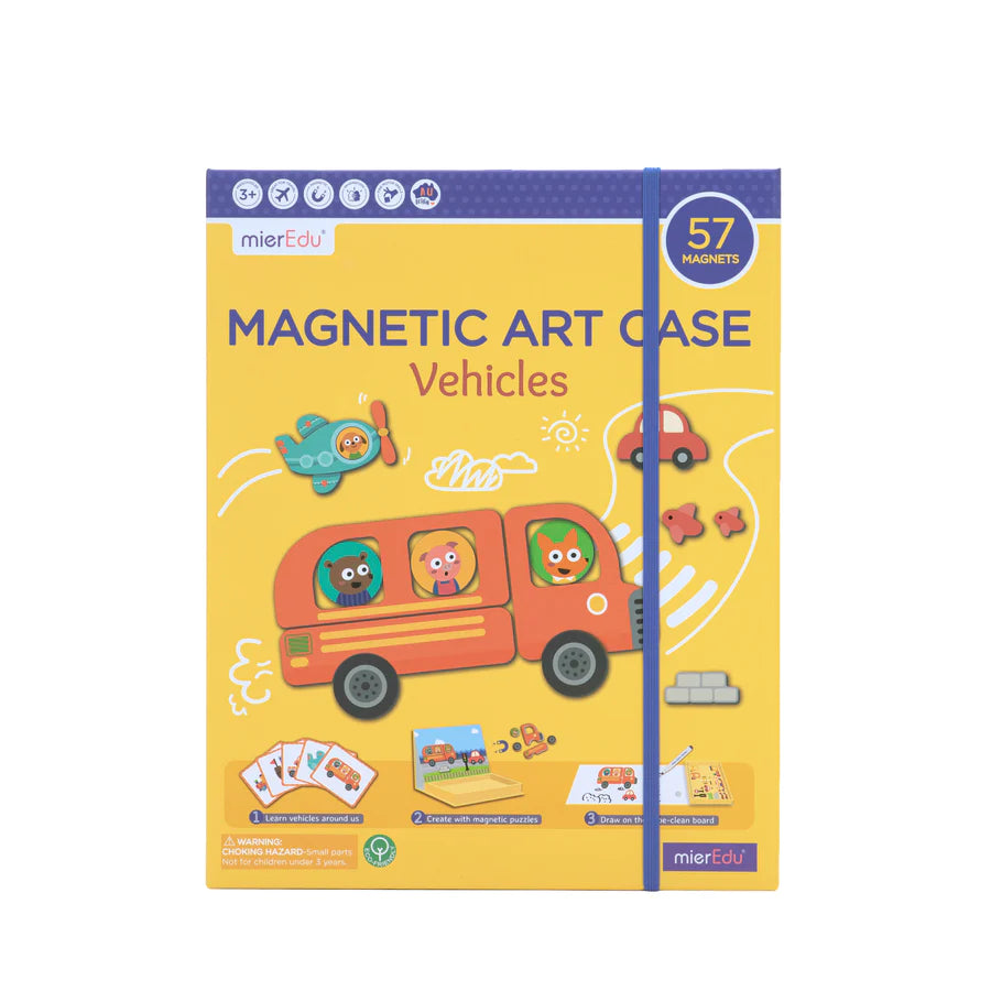 Magnetic Art Case - Vehicles