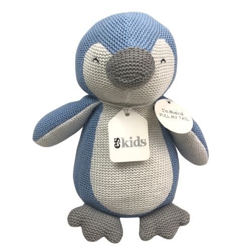 Knitted Musical Penguin - 3 Colours
