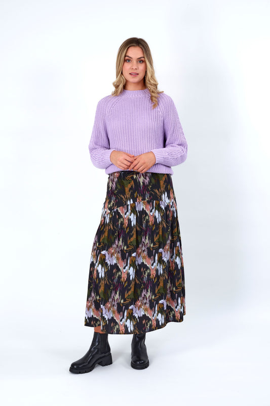 Vienna Skirt - Cosmic Print