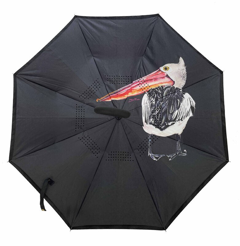 Reverse Umbrella - Australian Pelican